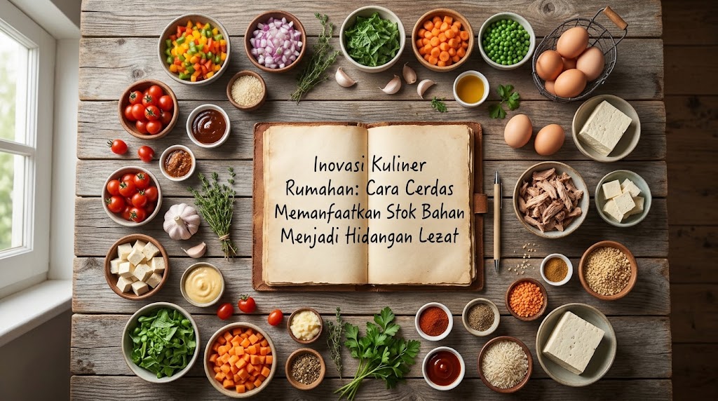 Inovasi Kuliner Rumahan: Cara Cerdas Memanfaatkan Stok Bahan Menjadi Hidangan Lezat