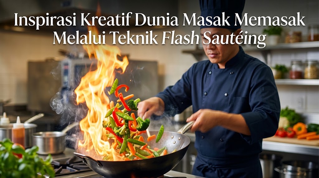 Inspirasi Kreatif Dunia Masak Memasak Melalui Teknik Flash Sautéing